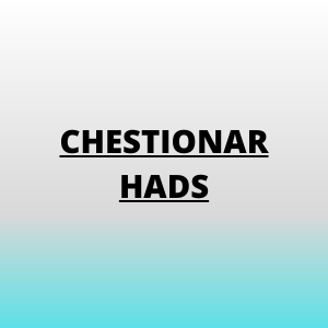 chestionar hads